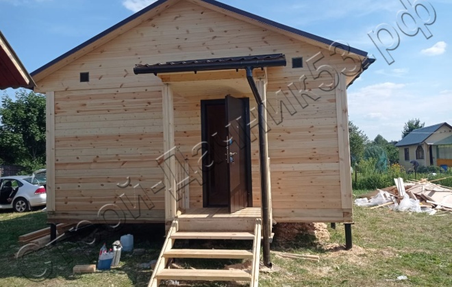 4 Брусовой дом  ОД-34, 6х6м, 37М², Московская область, Истринский район, СНТ «Новатор» (6)